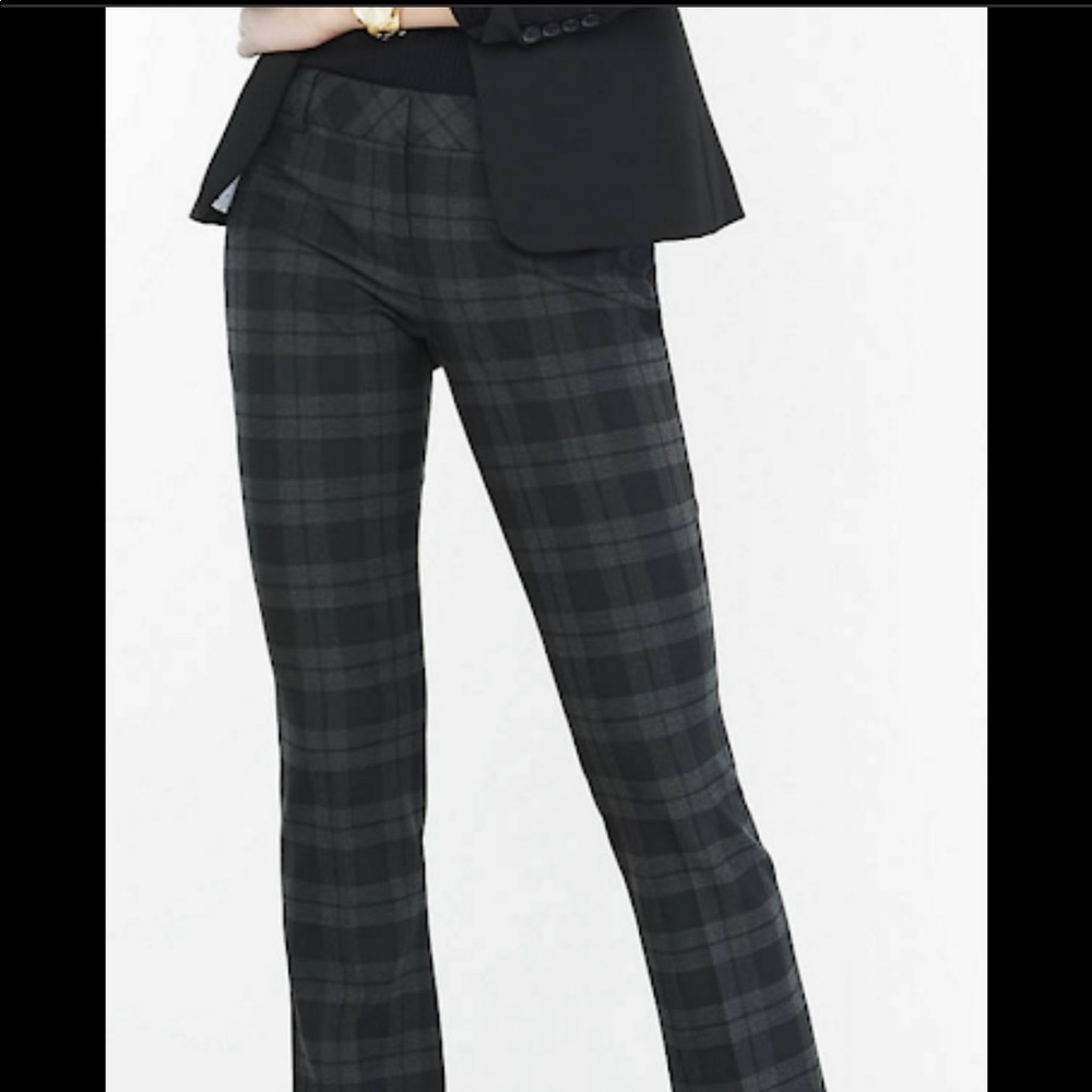 Express Classy Plaid Pants
